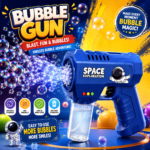 Bubble Gun for Kids with Bubble-Making Action