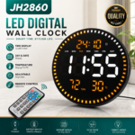 JH2860 LED Digital Wall Clock