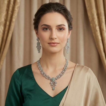 Floral Necklace Set